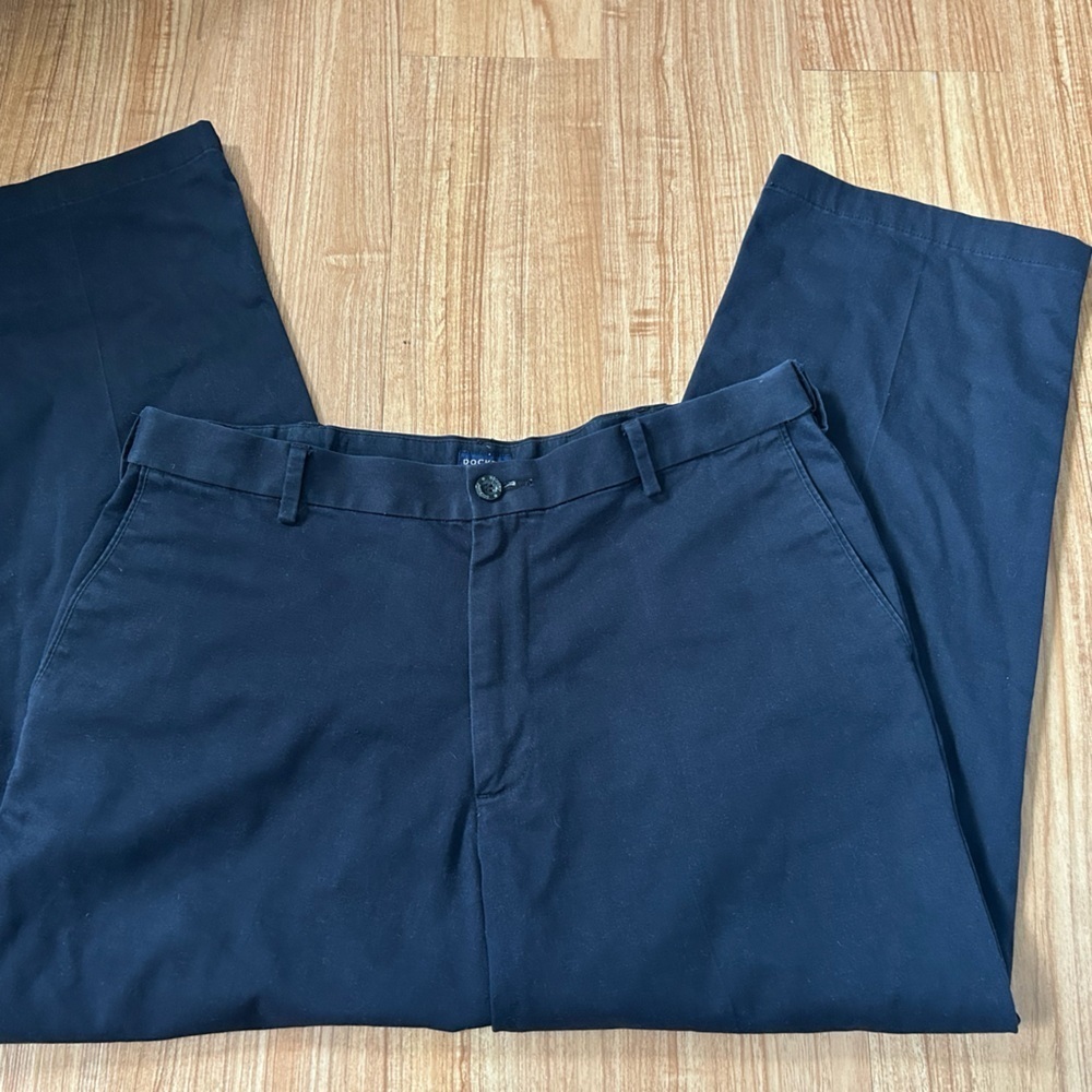 Dockers Dark Blue Relaxed Fit Pants 36x29